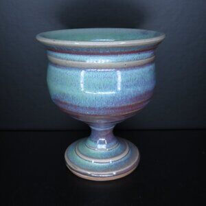 Handmade Footed Ceramic Dish